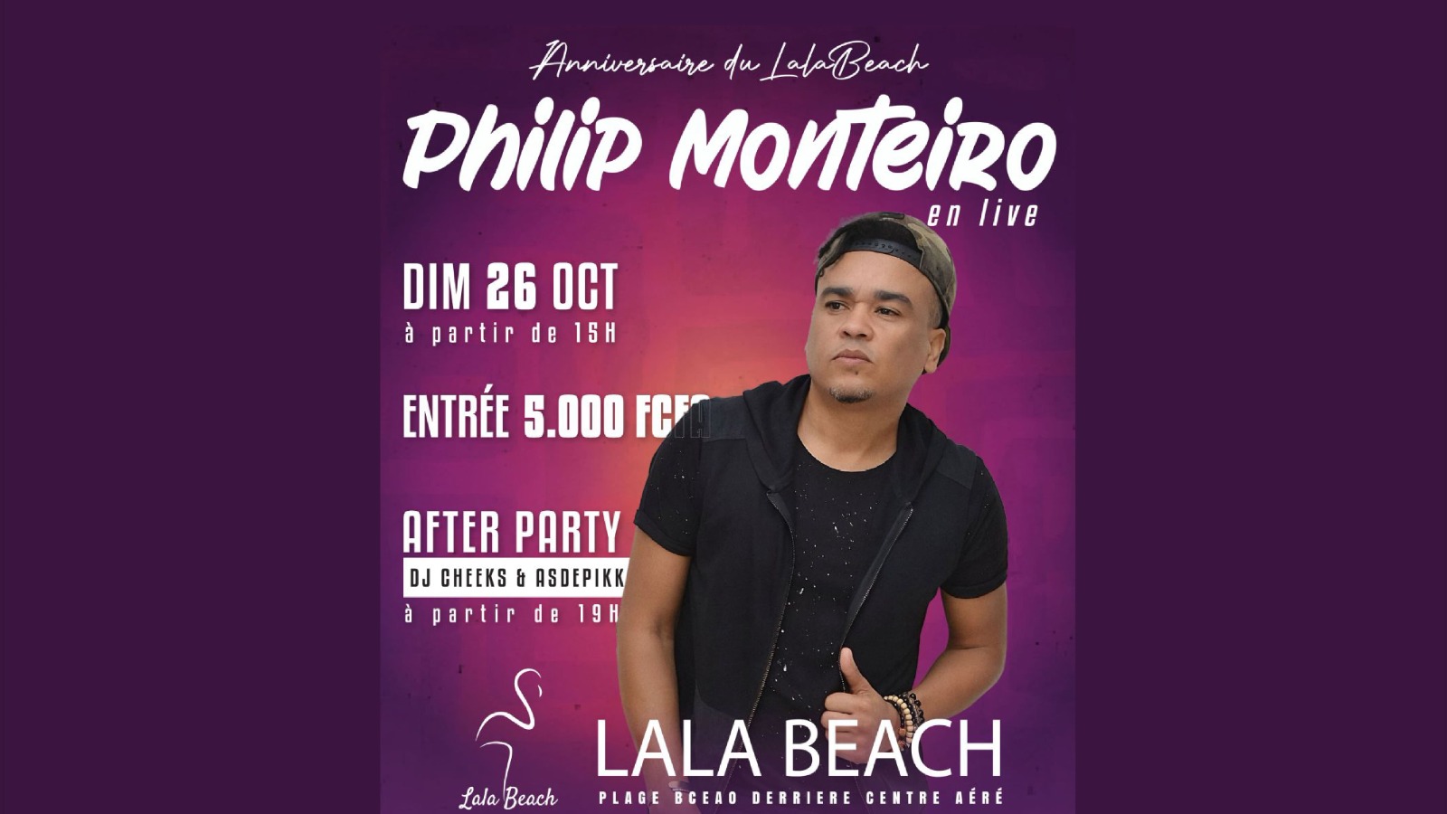 Philip Monteiro en live !
