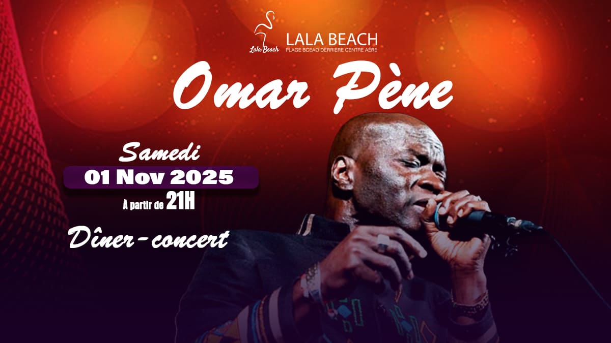 Dîner-Concert avec Omar Pène